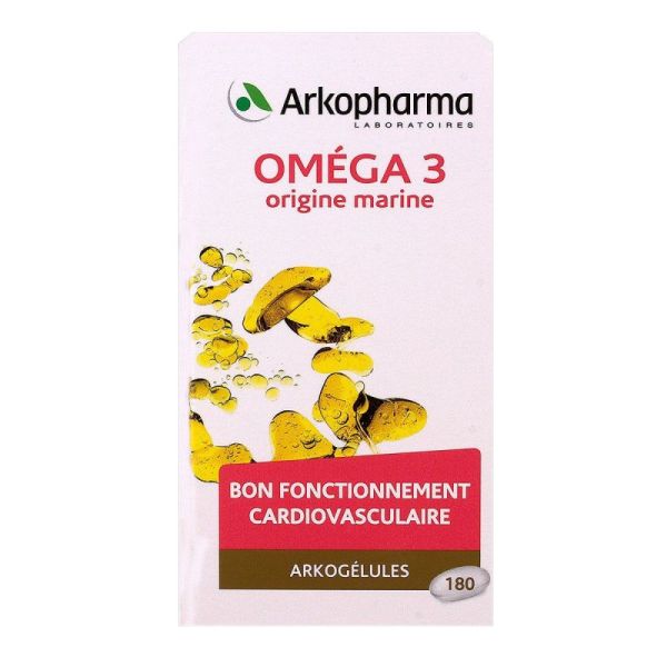 Omega-3 Arkogelul Marine Caps 180