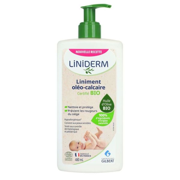 Liniderm Liniment Certifie Bio Ppe480Ml