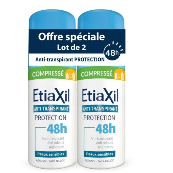 Etiaxil Anti-transpirant 48h compressé 100ml LOT2