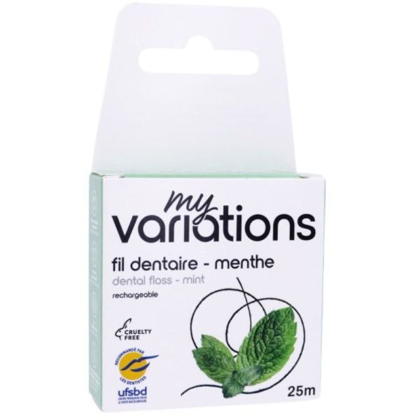 My variations fil dentaire 25m menthe fraîche