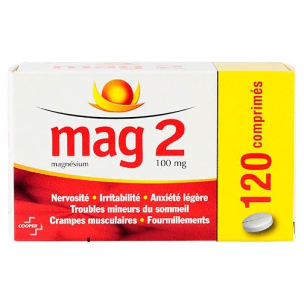 Mag 2 100Mg Cpr 120