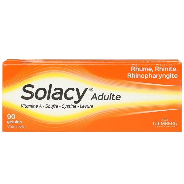 Solacy Adulte 90 gélules