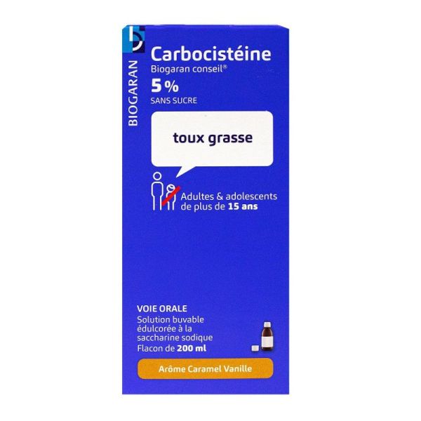 Carbocisteine 5 Biog Sol S/S200Ml