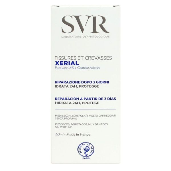 Xerial fissures crevasses crème protectrice mains pieds 50ml