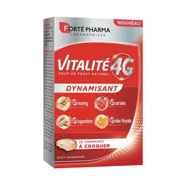 Vitalité 4G dynamisant 28 comprimés