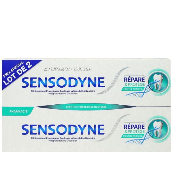 Sensodyne Dent Rep/Pro Menth75Mlx2