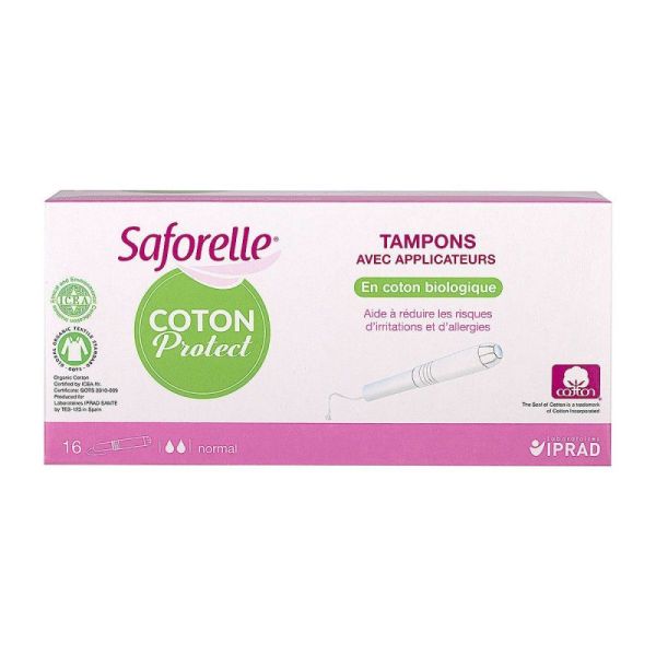 Saforelle Coton Prot Tamponappl16