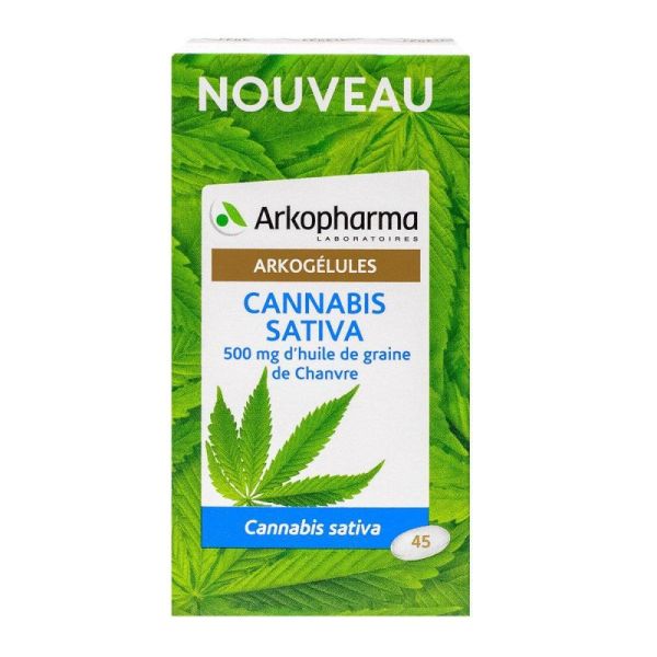 Arkopharma Cannabis Sativa 45 Caps