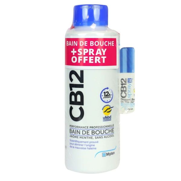 Cb12 Offre Mint 500Ml Et 1 Spray Off