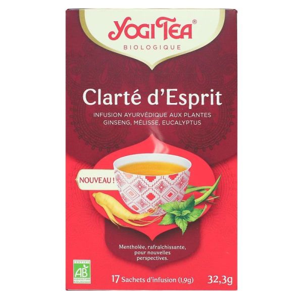 Yogi Tea Clarté d'Esprit Infusion Bio (32,3 g)