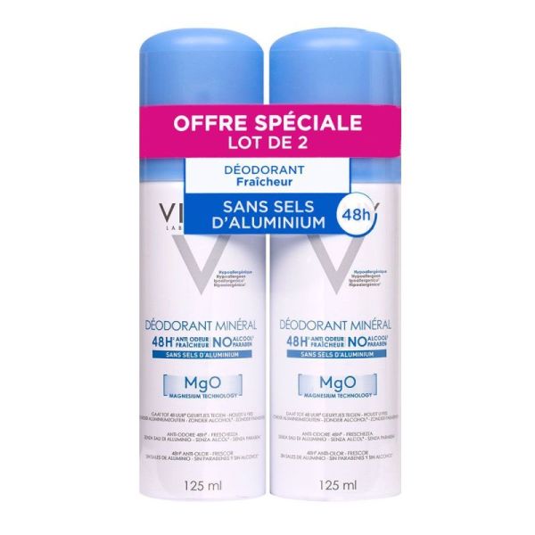 Vichy Deo S/Alu Min 48H Spr125Mlx2