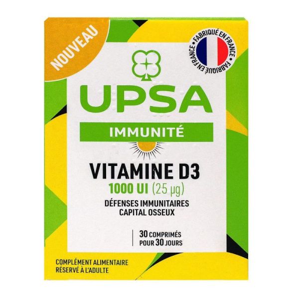 Vit D3 Upsa 1000Ui/25Ug 30Cpr