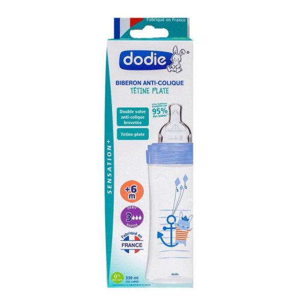 Dodie Bib Sens Ac 330Ml Mer 6M Deb3