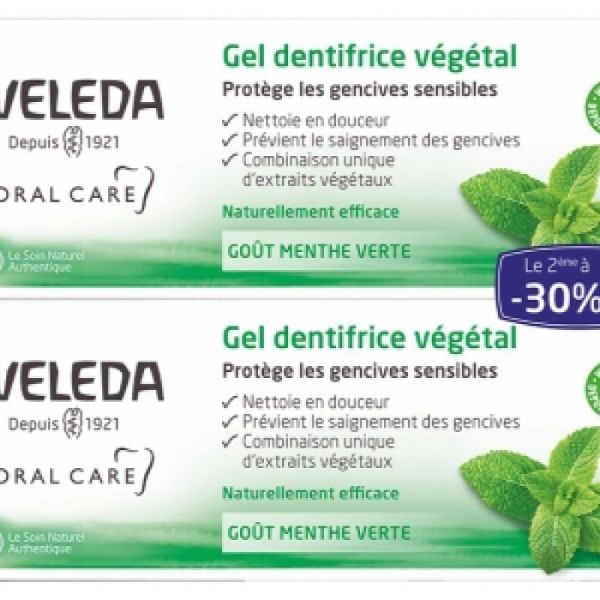 Weleda Duo Gel Dent Vegetal 2X75Ml