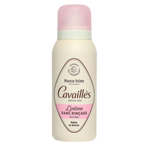 Cavaillès mousse intime sans rinçage EXTRA-DOUX 100ml