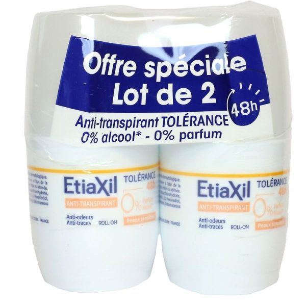 Etiaxil Anti-transpirant Tolérance 48h LOT2