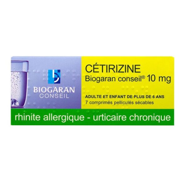 Cetirizine 10Mg Biog Cons Cpr Sec7