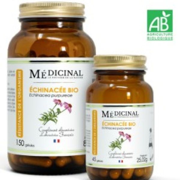 Medicinal Echinacée Medicinal Bio (45 gélules)