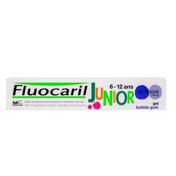 Fluocaril Junior Dent Bub 6-12 Tb75Ml