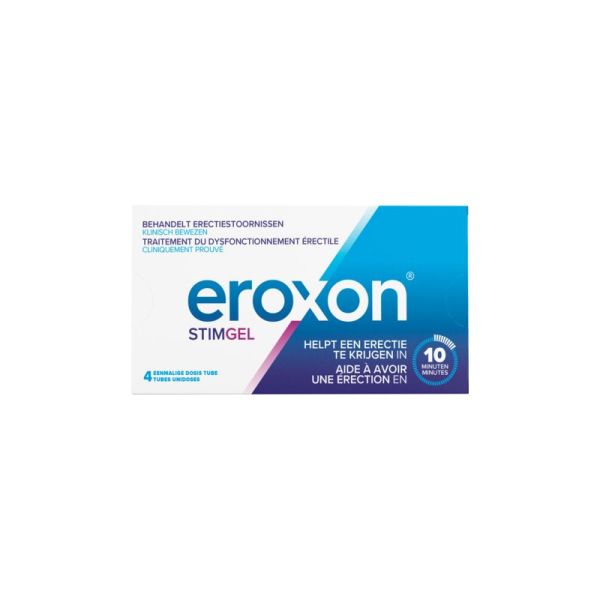 Eroxon Stimgel GEL STIM DYSFONCTIONNEMENT ERECTIL x4 doses