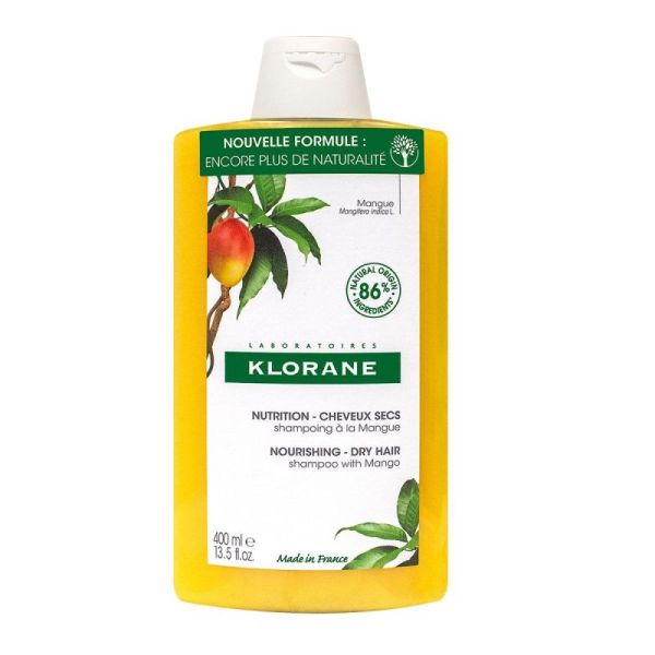 Klorane Shp Nutrition Mangue 400Ml