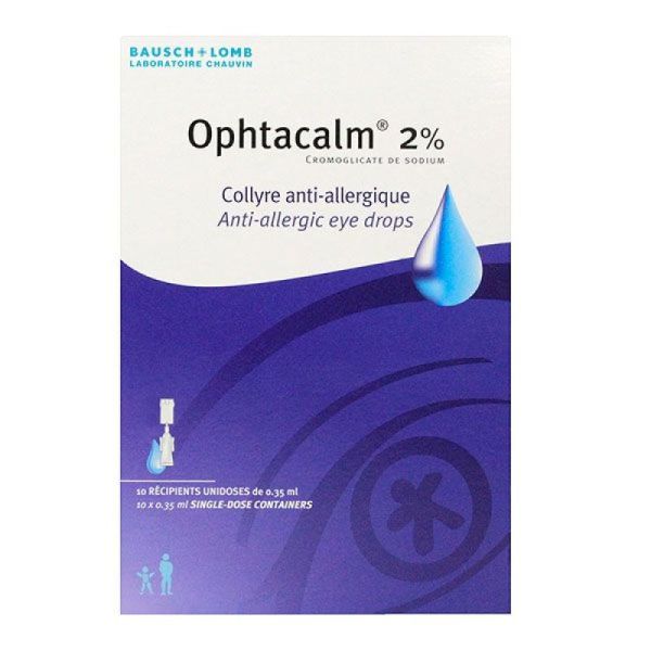 Ophtacalm 2 Col Unidose 0,35Ml 10