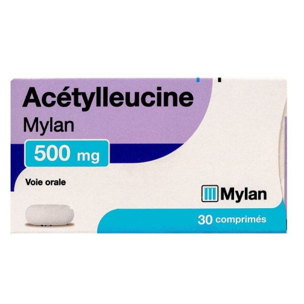 Acetylleucine 500Mg Mylan Cpr30