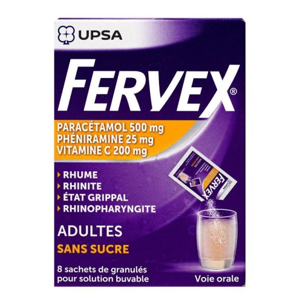 Fervex Ad S/S Sachet 8