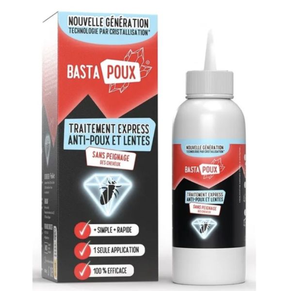 PediAct BastaPoux traitement express anti-poux et lentes (100 ml)