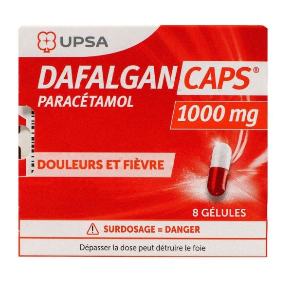 Dafalgancaps 1000Mg Gelule 8